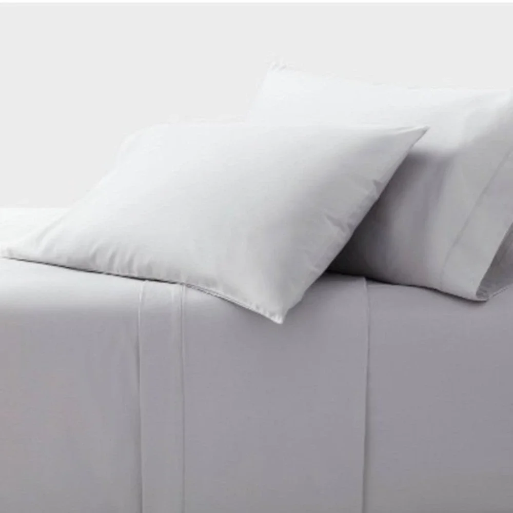 New Threshold Hotel Collection Sheets Set 4pc 800 Count Baratta Light Gray Queen